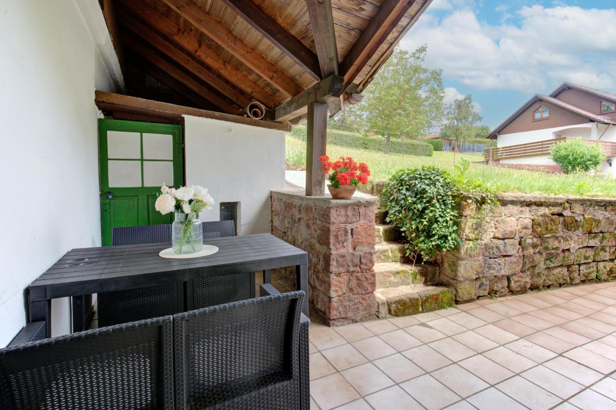 Ferienhaus Storchenblick Bann Extérieur photo