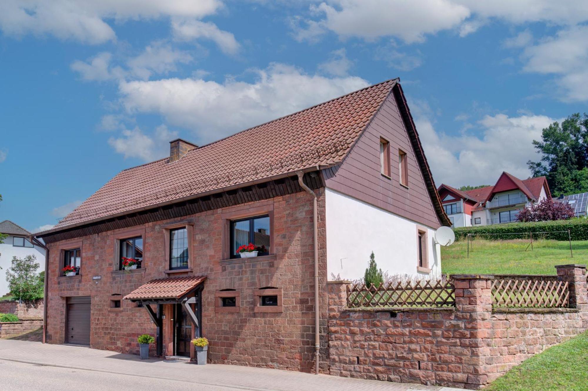 Ferienhaus Storchenblick Bann Extérieur photo